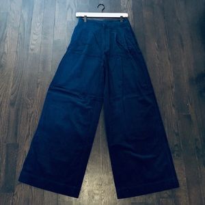 uniqlo corduroy wide leg pants